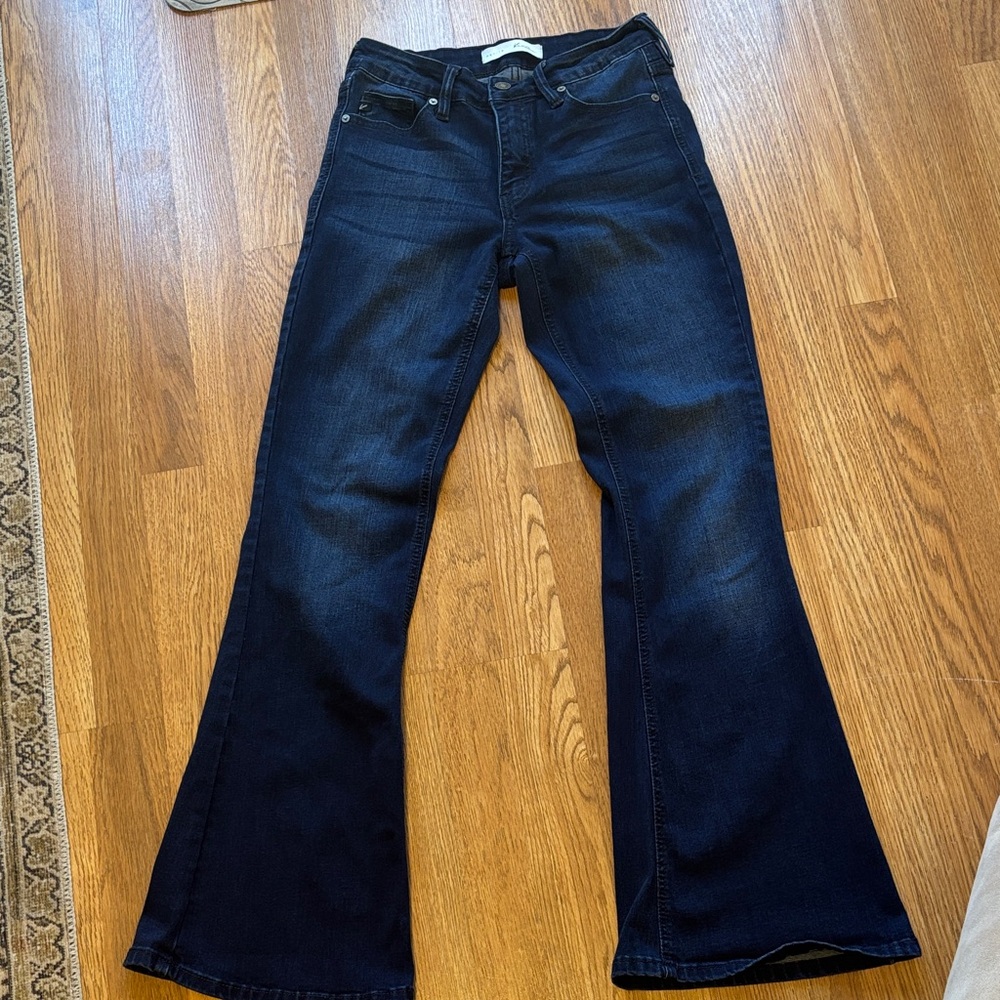 KanCan Dark Indigo Flare Jeans
